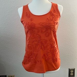 Jones New York Sport Coral Tank Top size small
